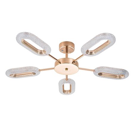 Потолочная люстра Arte Lamp OVALE A2489PL-5GO