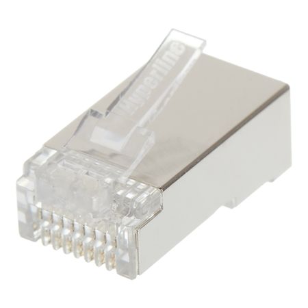 Штекер компьютерный Hyperline RJ45 8P8C CAT5e (10 шт.) (521596) 174514 6 automotive connectors 16p busbar plug 76p pair