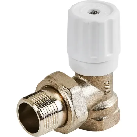 Вентиль для радиатора регулирующий угловой Спец 3/4