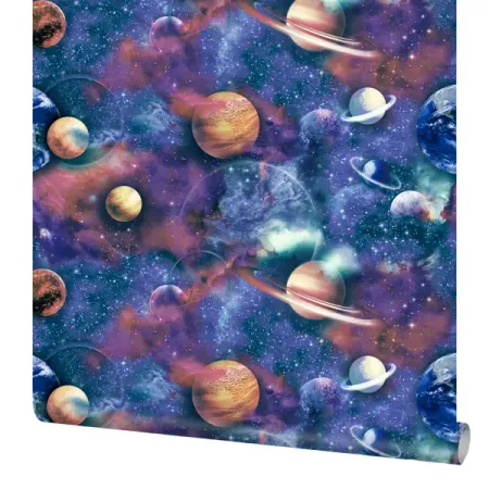 Обои флизелиновые Elysium Космос синие 1.06 м Е803107 5 шт свето синие переключатели mts 103 mts 102