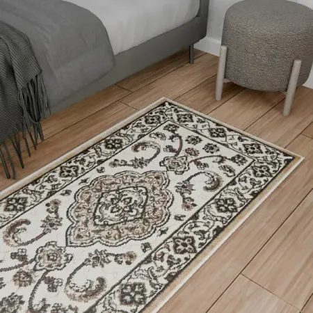 Ковер Sahara 80x150 см полипропилен L051 цвет бежевый александр окйедва стихи есть осмысление пространства сборник стихотворений