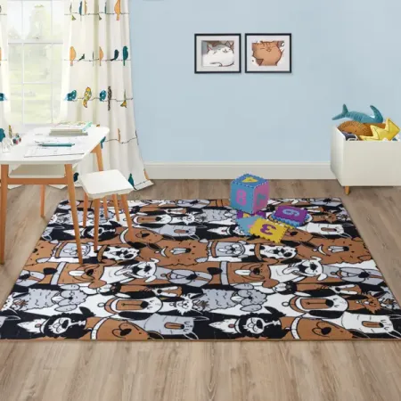 Ковер Бэби Собачки 150x200 см полиамид бифицин бэби пор д приг р ра внутрь саше 10