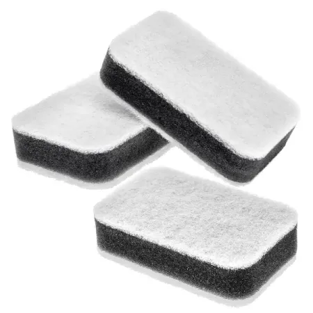 Губки для мытья посуды You'll Love 3 шт цвет черный/белый