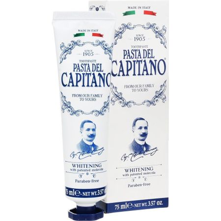 Зубная паста Pasta del Capitano Отбеливающая 75мл