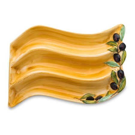 Блюдо для оливок Edelweiss Оливки 27х21 см