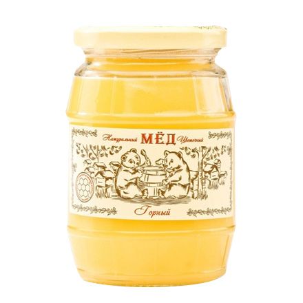 Мед натуральный Медовая Долина Горный 480 г