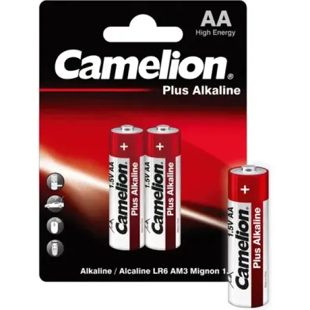 Батарейка Camelion Plus Alkaline LR6-BP2 алкалиновая LR6 AA 2 шт.