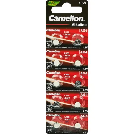 Батарейка Camelion Mercury Free G 4 BL-10 алкалиновая LR626 10 шт.