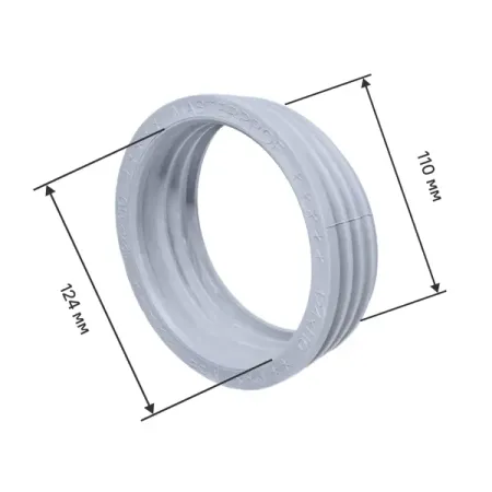 Манжета канализационная MasterProf 124x110 мм ТЭП