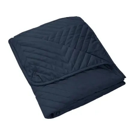 Покрывало Nicolosi 240x200 см микрофибра цвет черно-синий Nemo 1