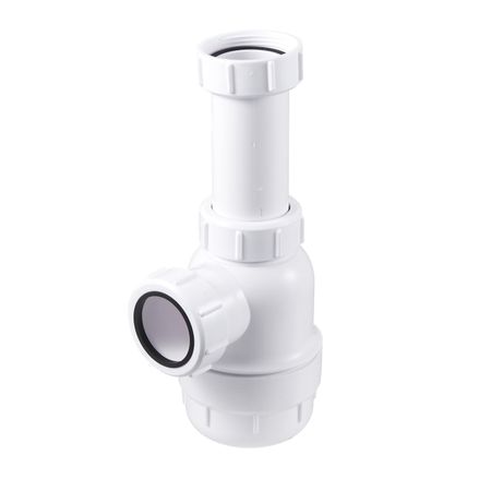 Сифон для раковины и мойки McAlpine 1 1/2х40 мм без выпуска (MRSK2-NW)