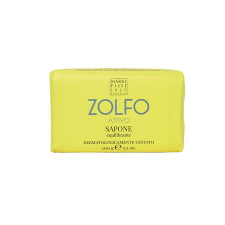 Мыло Mario Fissi 1937 Funzioniale Zolfo Attivo Серное Восстанавливающее баланс 100 г