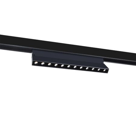 Светодиодный трековый светильник магнитный Arte Lamp Expert 4000К 12 Вт 2 кв.м черный (A5726PL-1BK)