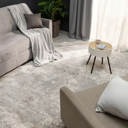 Ковер Лакшери 83004_328 160x230 см полипропилен цвет бежевый круглый винтажный ковер для гостиной