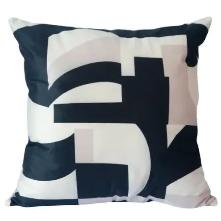 Декоративная подушка Seasons Абстракция 45x45 см цвет бежево-черный подушка декоративная 20х35см в ассортименте арт ан в