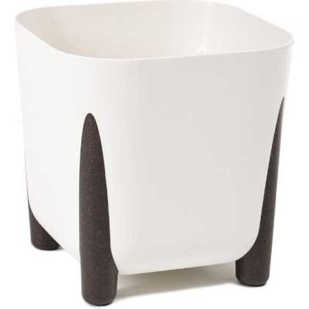 Кашпо на ножках квадратное Lamela Frida 36x36.h32 кремовый