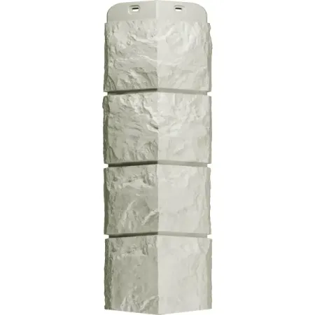 Угол наружный под камень Döcke цвет кокос юлиан пресс вороний камень