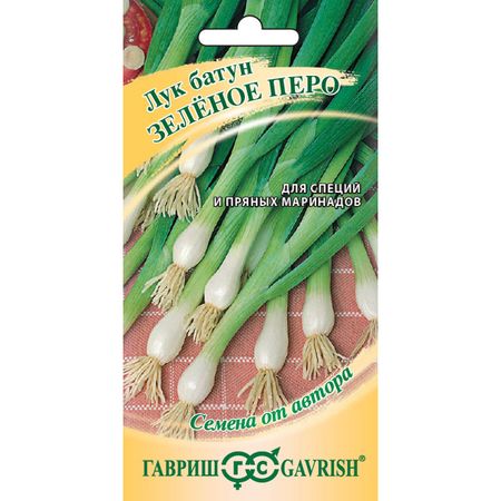 Семена Гавриш Лук батун Зеленое перо, на зелень 0,5 г автор.