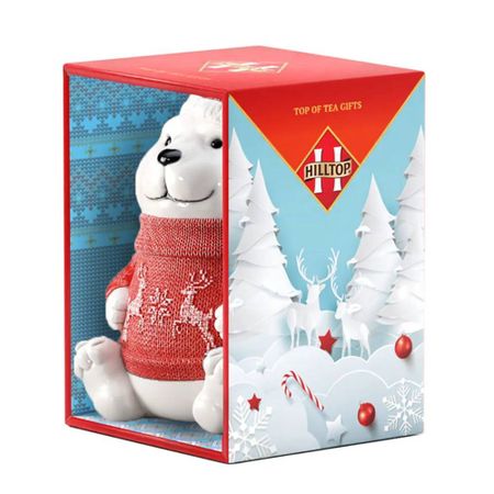Чай Hilltop чайница подарок мишка, 50 г чая hilltop zodiacus 200 г