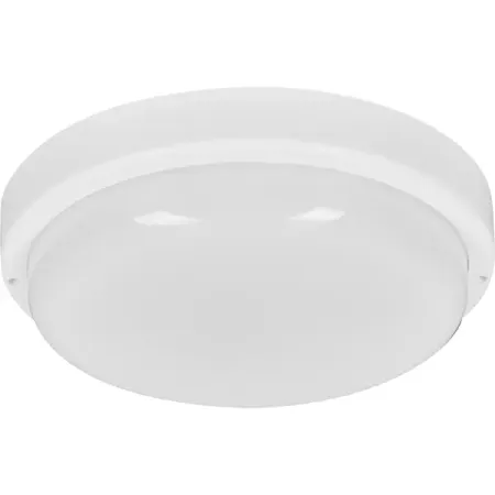 Светильник ЖКХ светодиодный Wolta LCL04-25W-R21-4K-SM 25 Вт IP65 с датчиком движения круг цвет белый