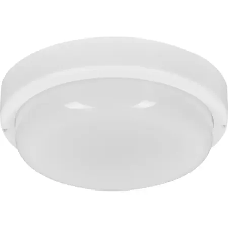 Светильник ЖКХ светодиодный Wolta LCL04-20W-R21-4K-SM 20 Вт IP65 с датчиком движения круг цвет белый