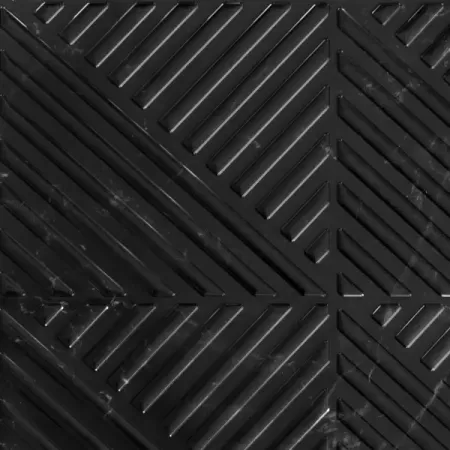 Стеновая панель ПВХ Мрамор Антико черный 1000x600x4 мм 0.6 м²