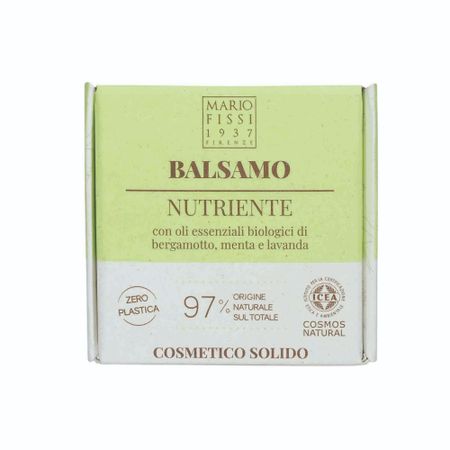 Твердый бальзам для волос Mario Fissi 1937 Solid cosmetics Nutriente Питательный 50 г