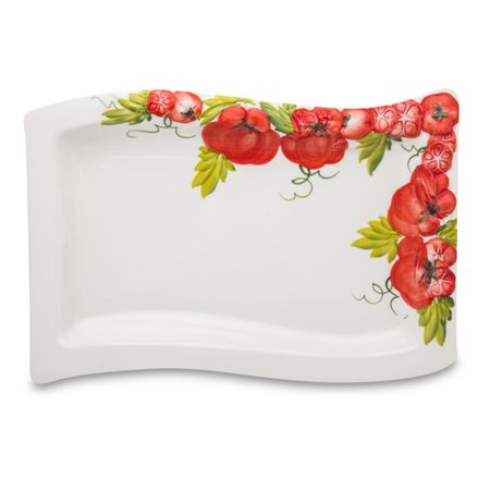 Блюдо прямоугольное Edelweiss Томаты 33х20 см