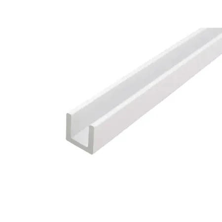 Профиль П-образный алюминий окрашенный 20x20x1.5x2000 мм белый