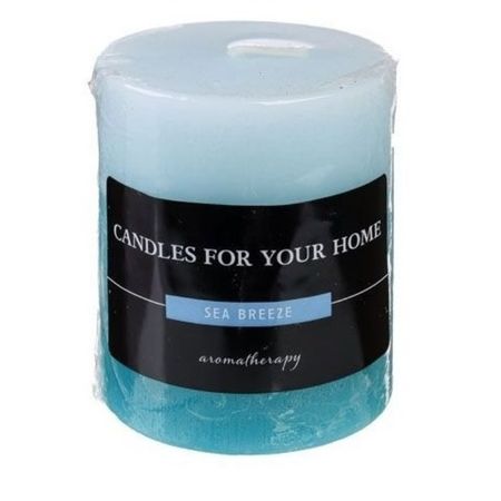 Cвеча ароматическая Home Interiors морской бриз 3 цвета 6х7,5 см