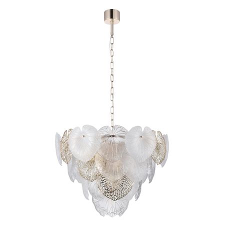 Люстра подвесная Arte Lamp Kapri E14 480 Вт 20 кв.м (A4078LM-12GO)