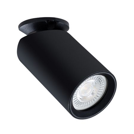 Спот Arte Lamp Nodo GU10 35 Вт 1 кв.м черный IP20 (A3213PL-1BK)