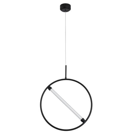 Светильник светодиодный подвесной Arte Lamp Dolores 4000К 12 Вт 2 кв.м черный IP20 (A2565SP-1BK) светодиодный модуль диммируемый arte lamp ore 7вт mr16 4000к