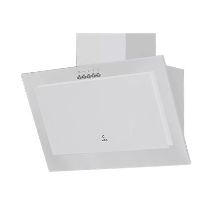 Кухонная вытяжка наклонная Lex Mio 600 White 60 см белая автомобильная светодиодная противотуманная фара canbus без ошибок белая 2 шт передняя противотуманная фара для vw multivan transporter caravelle t5 t5 1 t6 2003 2019