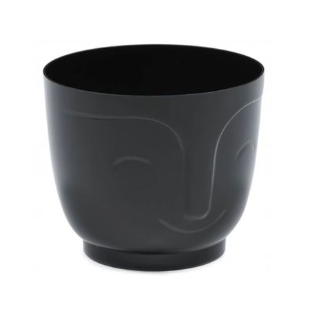 Кашпо Lamela Atena d18.5.h16 см 3.1л черный