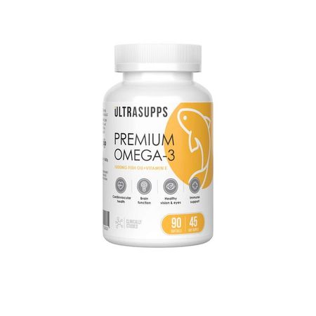 Омега-3 UltraSupps/Ультрасаппс капсулы мягкие 90шт