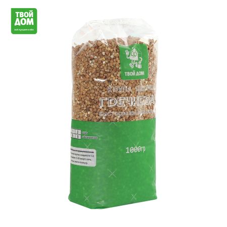 Крупа гречневая Твой Дом ядрица 1 кг