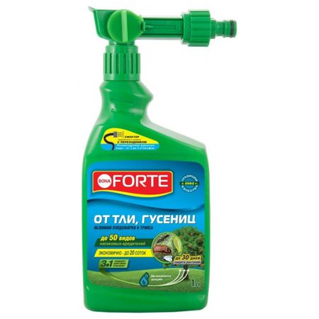 Средство Bona Forte от ТЛИ, ГУСЕНИЦ и других насекомых, эжектор 1 л