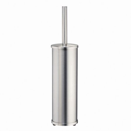 Ершик для унитаза WasserKraft напольный металл/пластик хром/черный (K-1047)