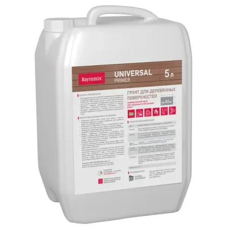 Грунтовка для дерева Bayramix Universal Primer прозрачный 5 л universal qfn8 wson8 mlf8 mlp8 dfn8 to dip8 adapter for 6x5mm