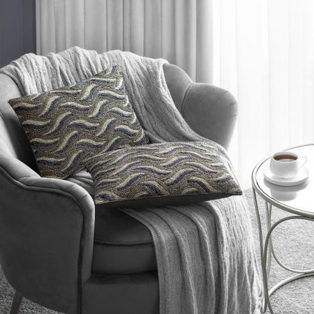 Подушка декоративная Togas Батту синий 30x40 см