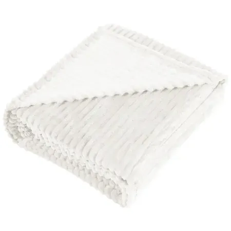 Плед Line 150x200 см велсофт цвет экрю Cream 5 плед togas маринетти бордовый с экрю 200х210 см