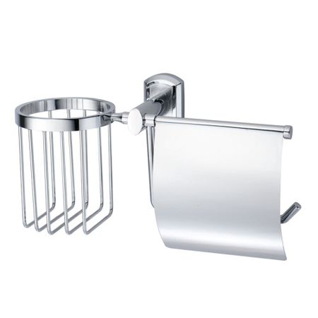 Держатель для туалетной бумаги WasserKraft Oder с крышкой металл/пластик хром (K-3059) спецвыпуск книжной серии современники и классики вып 5
