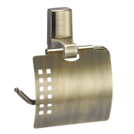 Держатель для туалетной бумаги WasserKraft Exter с крышкой металл/пластик бронза (K-5225) спецвыпуск книжной серии современники и классики вып 5