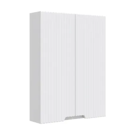 Шкаф для ванной Фостер подвесной 78x60 см МДФ матовый цвет белый hafele поддон пластиковый матовый в шкаф на 600мм 544 16 074