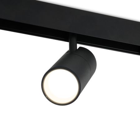 Светодиодный трековый светильник магнитный Elektrostandard Slim Magnetic 2700-6500К 12 Вт умный черный (a063538) анушка риз умный гардероб практикум