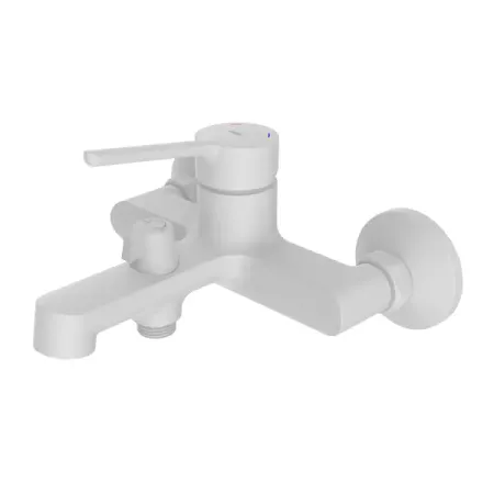 Смеситель для ванны Iddis Odda ODDWT00i02WA однорычажный цвет белый матовый