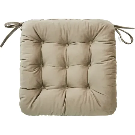 Подушка на сиденье Linen Way 40x36 см цвет серо-коричневый