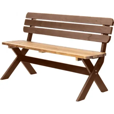 Скамья Аттерия 148x61x89 см дерево цвет бежевый moonbiffy мини скамья из пластика
