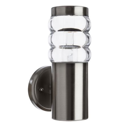 Светильник садово-парковый настенный Arte Lamp Portica матовое серебро E27 20 Вт IP44 (A8381AL-1SS) зимнее содержание городских дорог борисюк